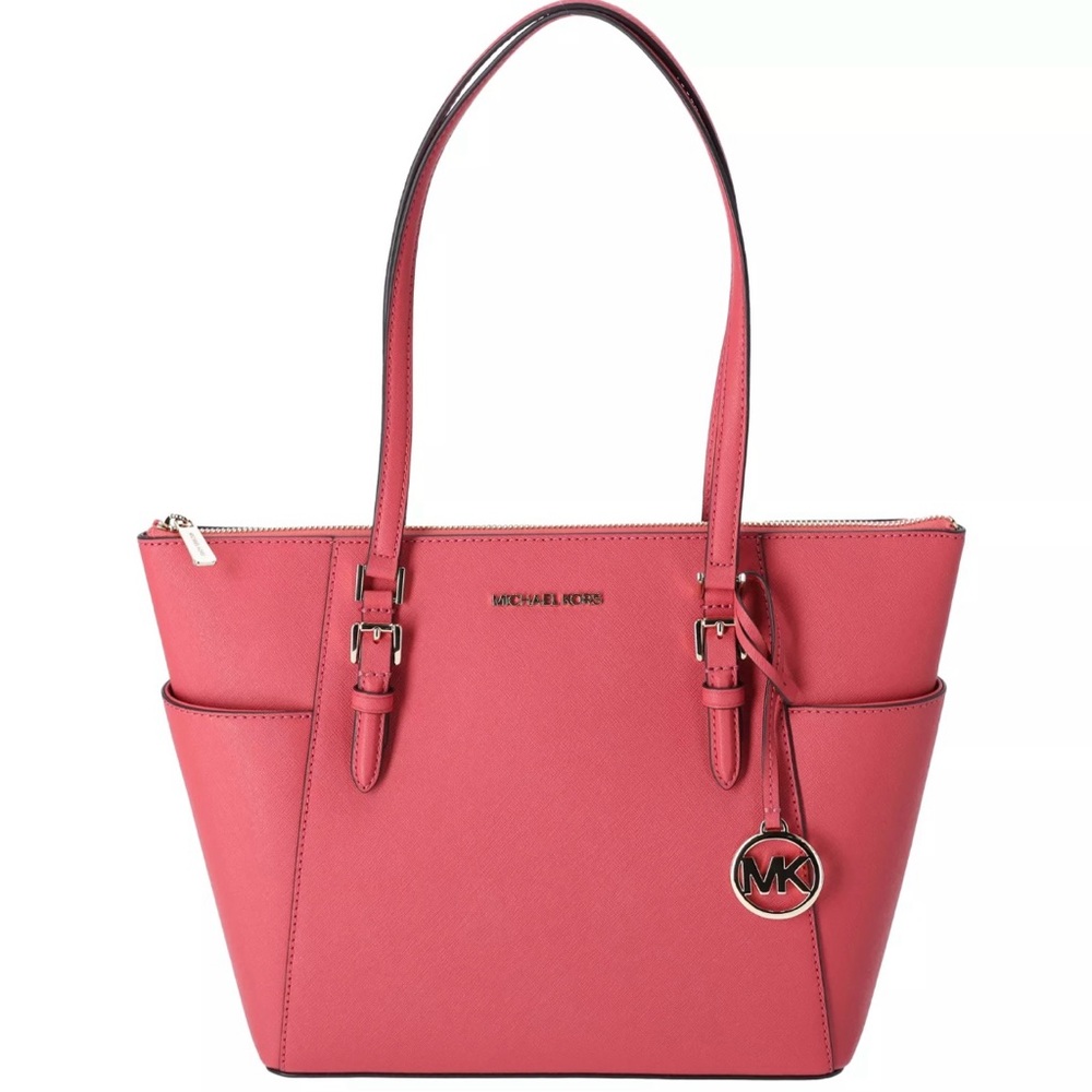 Michaell Kors Light Berry Sorbet Charlotte Tote